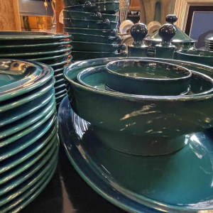 KÖNIGSSEE / GOEBEL Bavaria, Porcelain Dinner & Coffee Set, 12 pers, 1970