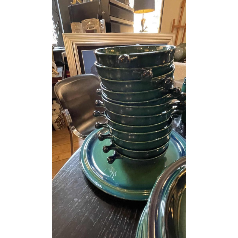 KÖNIGSSEE / GOEBEL Bavaria, Porcelain Dinner & Coffee Set, 12 pers, 1970