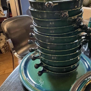 KÖNIGSSEE / GOEBEL Bavaria, Porcelain Dinner & Coffee Set, 12 pers, 1970