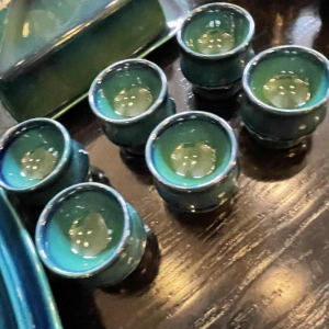 KÖNIGSSEE / GOEBEL Bavaria, porseleinen servies en koffieset, 12 pers, 1970