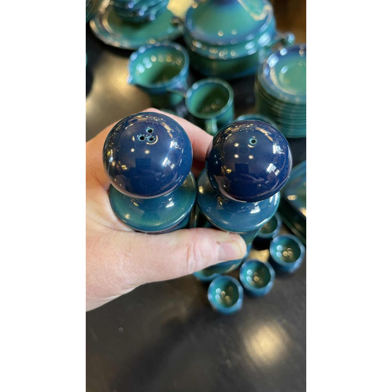 KÖNIGSSEE / GOEBEL Bavaria, Porcelain Dinner & Coffee Set, 12 pers, 1970