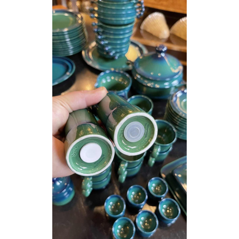 KÖNIGSSEE / GOEBEL Bavaria, Porcelain Dinner & Coffee Set, 12 pers, 1970