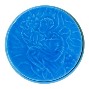 BING & GRONDAHL Copenhagen Porcelain Africanist Art Deco Jewellery Box 1925