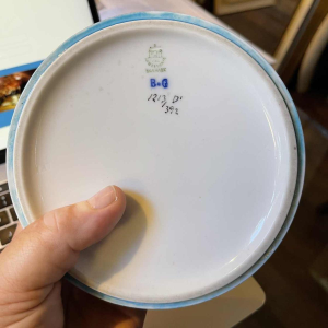 BING & GRONDAHL - Porcelaine Royal Copenhagen, Boite Art Déco Africaniste 1925