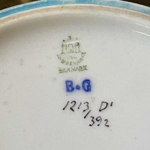 BING & GRONDAHL Copenhagen Porcelain Africanist Art Deco Jewellery Box 1925