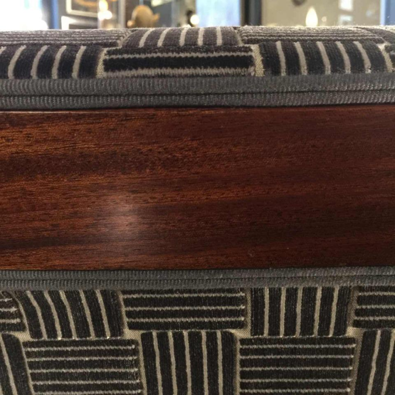 Zeldzaam paar "Aviator" Mahonie Fauteuils, Design Art Deco, 1930/40