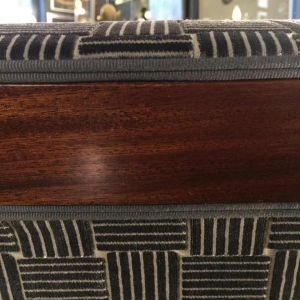 Rare Pair of "Aviator" Mahogany Armchairs, Design Art Deco, 1930/40