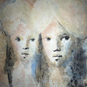 Leonor Fini, estampe originale en couleurs, signée et dédicacée