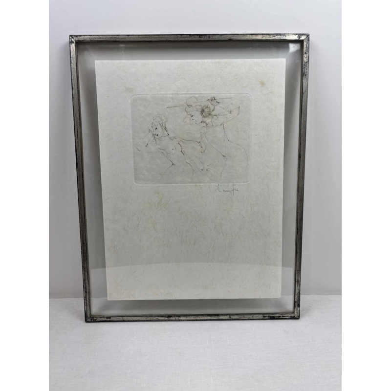 Leonor Fini, original intaglio print, signed by the artist