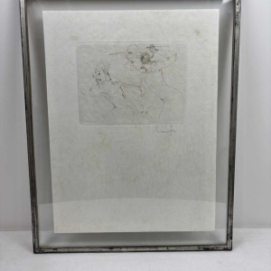 Leonor Fini, estampe originale en taille douce, signée par l'artiste