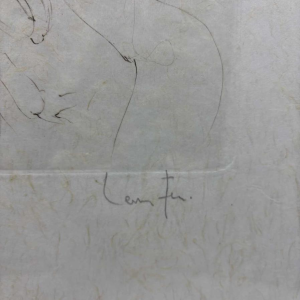 Leonor Fini, estampe originale en taille douce, signée par l'artiste