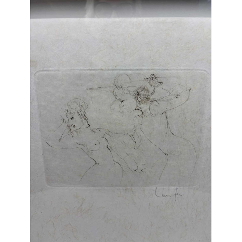Leonor Fini, original intaglio print, signed by the artist