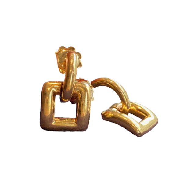 TIFFANY & Co, Earrings in 18K yellow gold