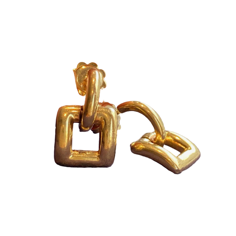 TIFFANY & Co, Oorbellen in 18K geel goud