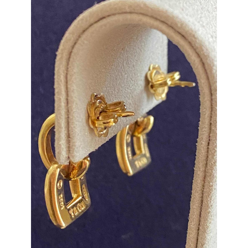 TIFFANY & Co, Oorbellen in 18K geel goud