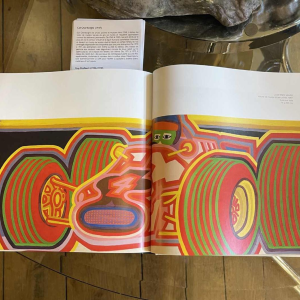 LOUIS-MARIE LONDOT " voir et revoir " tableau Pop'Art belge Huile sur toile 1970