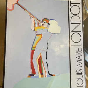 LOUIS-MARIE LONDOT "voir et revoir" Belgian Pop'Art painting Oil on canvas 1970