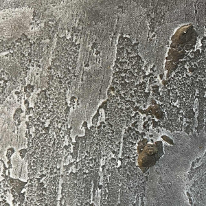 LOUIS-MARIE LONDOT 'GRIS 1964' abstract brutalist painting oil on canvas