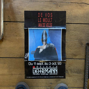 Michel Van de Velde Métamorphose marine realistic and fantastic painting, oil on canvas, 1993