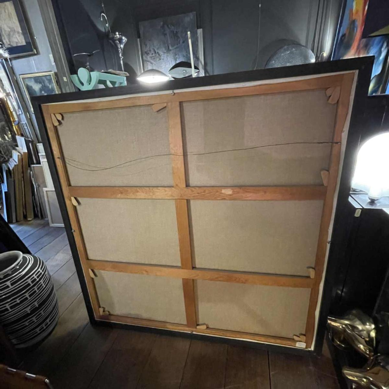 Michel Van de Velde Métamorphose marine realistic and fantastic painting, oil on canvas, 1993