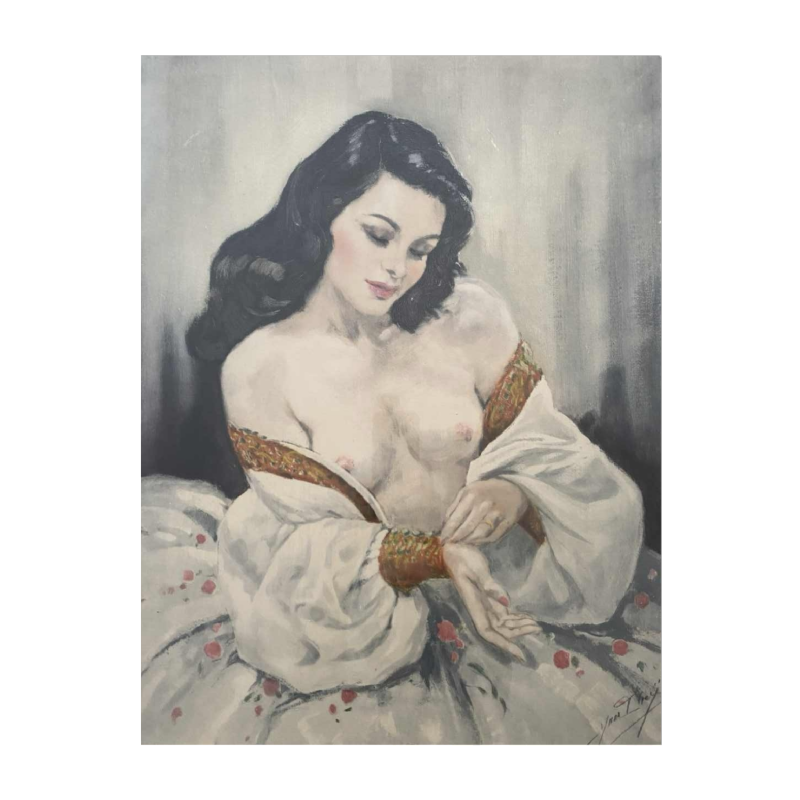 Yves Diey "Après le bal", lithogravure 60/350