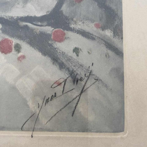 Yves Diey “Après le bal”, litho 60/350