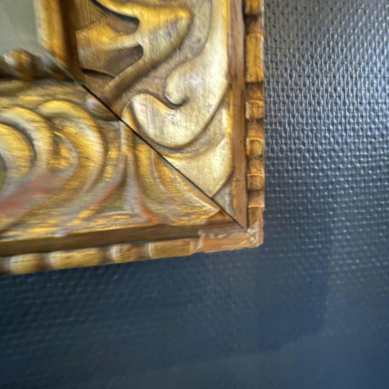 JULES VAN DE LEENE, Marine Painting " Stranded boats " Gouache on Cardboard 1920