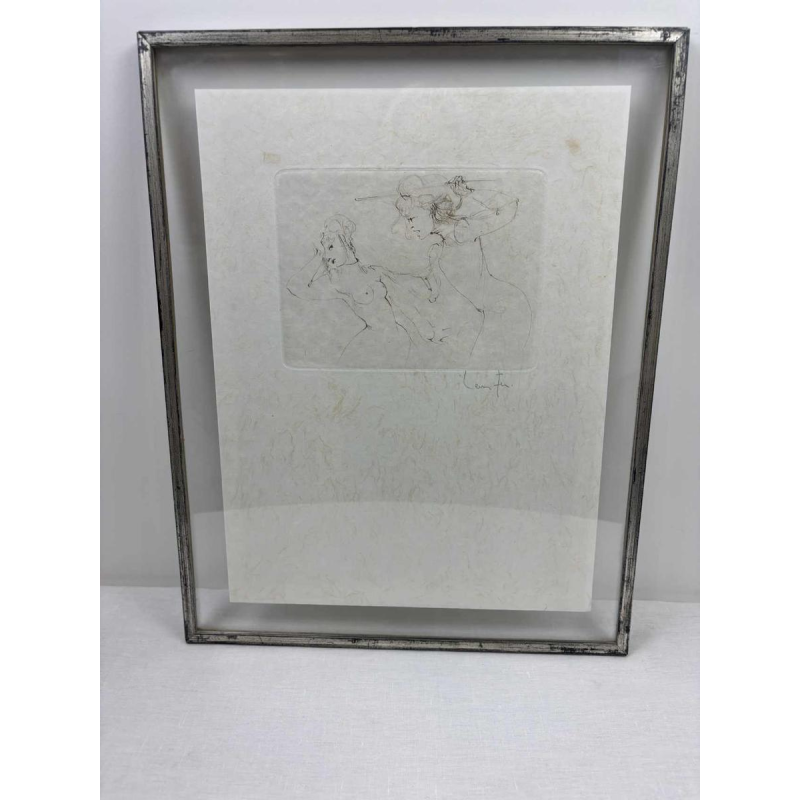 Leonor Fini, original intaglio print, signed by the artist