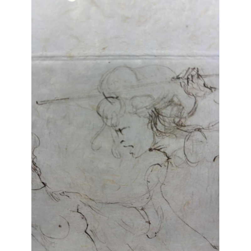 Leonor Fini, original intaglio print, signed by the artist