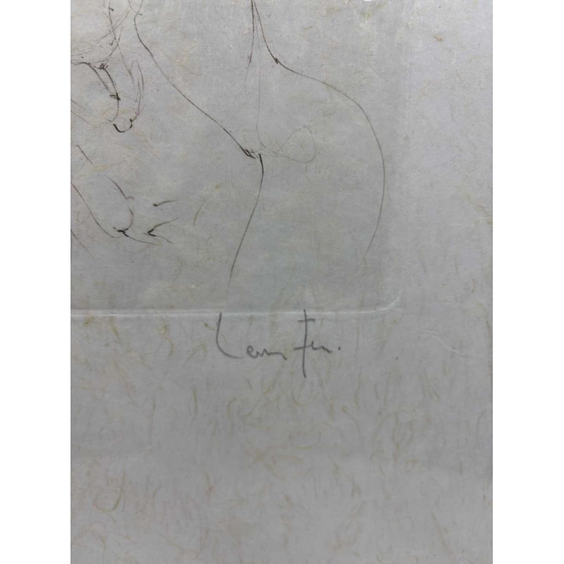 Leonor Fini, estampe originale en taille douce, signée par l'artiste