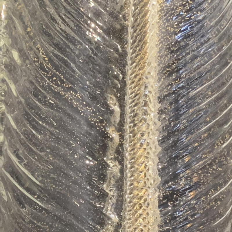 Toegeschreven aan André ARBUS: paar veren wandlampen van VERONESE (Parijs - Murano)