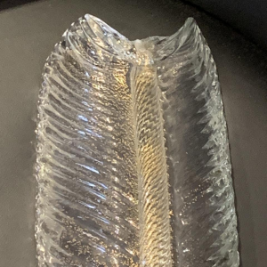 Attribué à André ARBUS: paire d'appliques plumes par VERONESE (Paris - Murano)