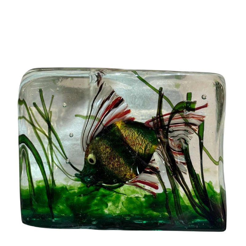 MURANO glazen aquarium - Venetië - Italië circa 1960