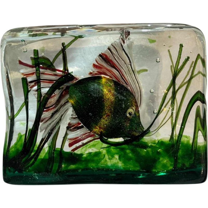 Aquarium glass by MURANO - Venice - Italy circa 1960
