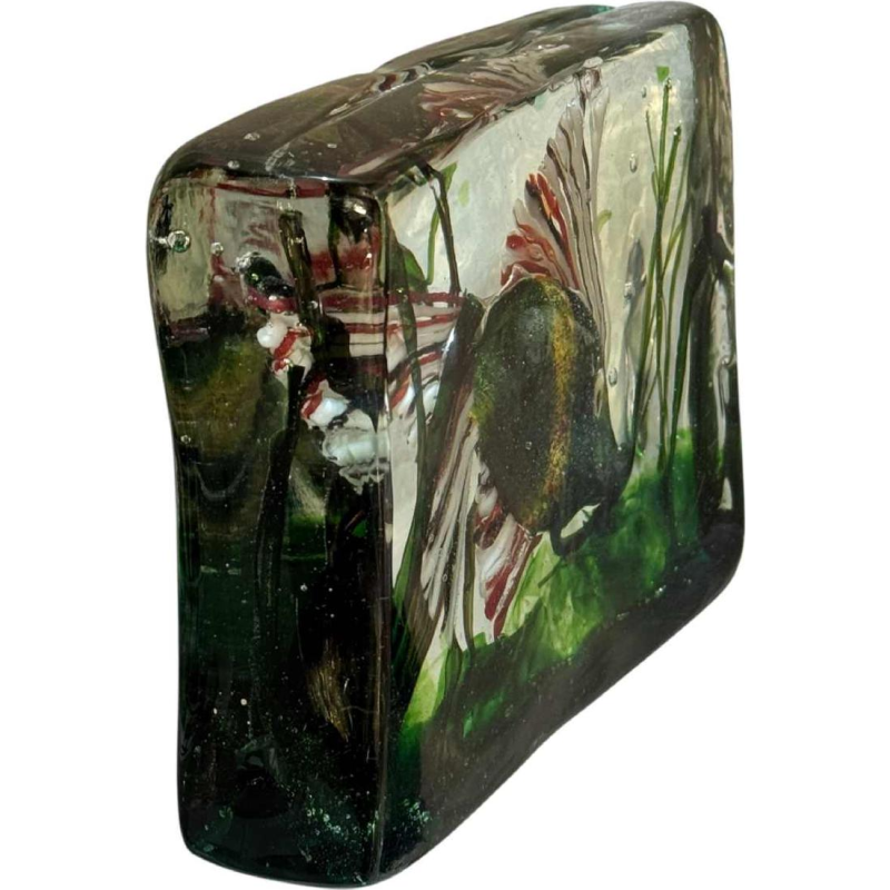 MURANO, aquarium en verre, Italie Venise vers 1960