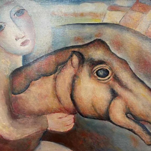 Marcel HOCQ (1933-2021) huile sur panneau 30x40 cm