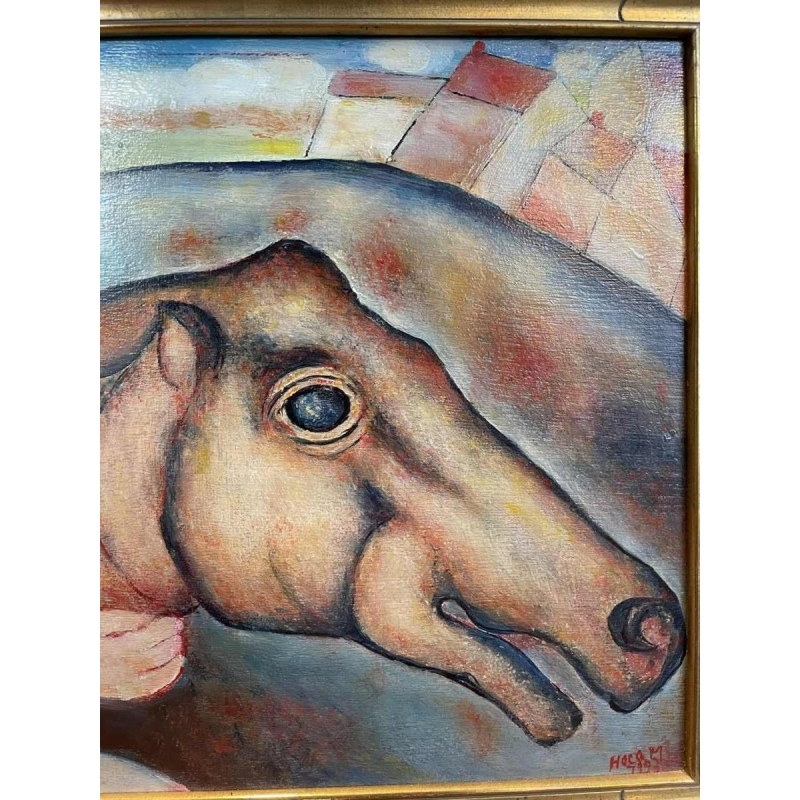 Marcel HOCQ (1933-2021) olieverf op paneel 30x40 cm