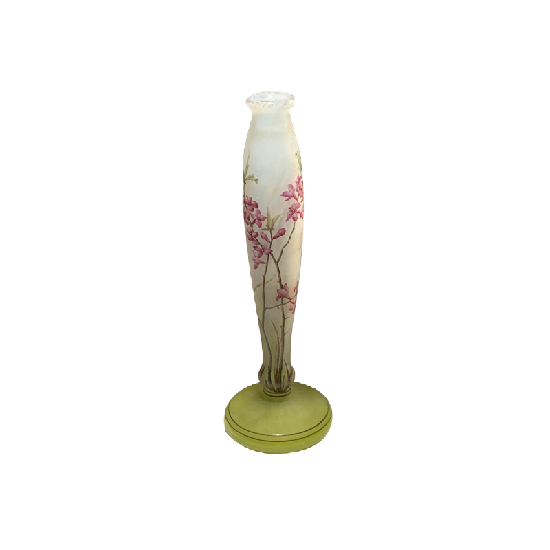 Vase Daum Nancy art Nouveau.