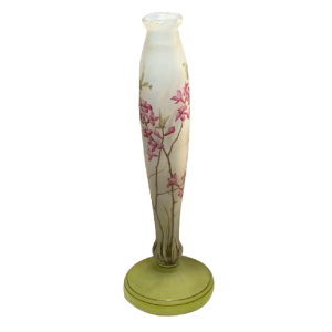 Vase Daum Nancy art Nouveau.