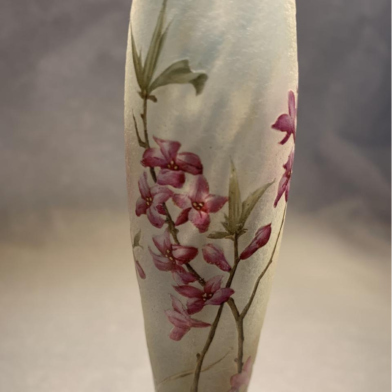 Vase Daum Nancy art Nouveau.