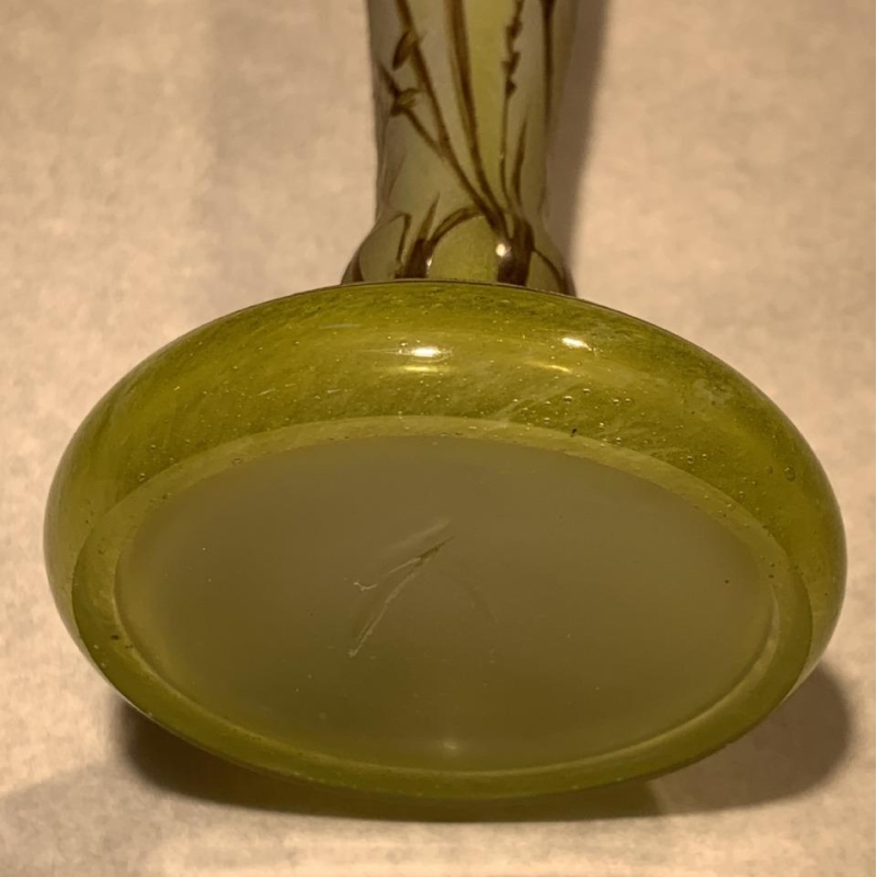 Art Nouveau Daum Nancy vase.