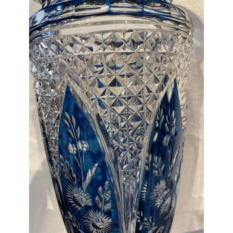 Vase Val Saint Lambert création Joseph SIMON vers 1925