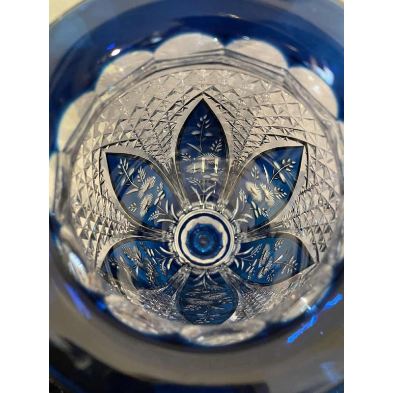 Vase Val Saint Lambert création Joseph SIMON vers 1925