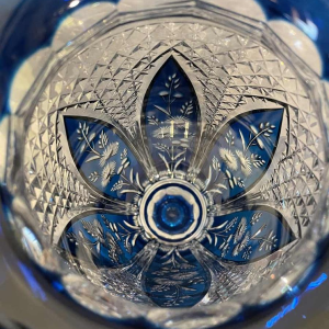 Vase Val Saint Lambert création Joseph SIMON vers 1925