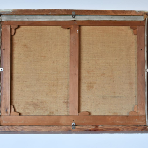 Édouard Van Esbroeck (1869–1949) – Belgisch schilder – Olieverf op doek gedateerd 1927 – Zeezicht