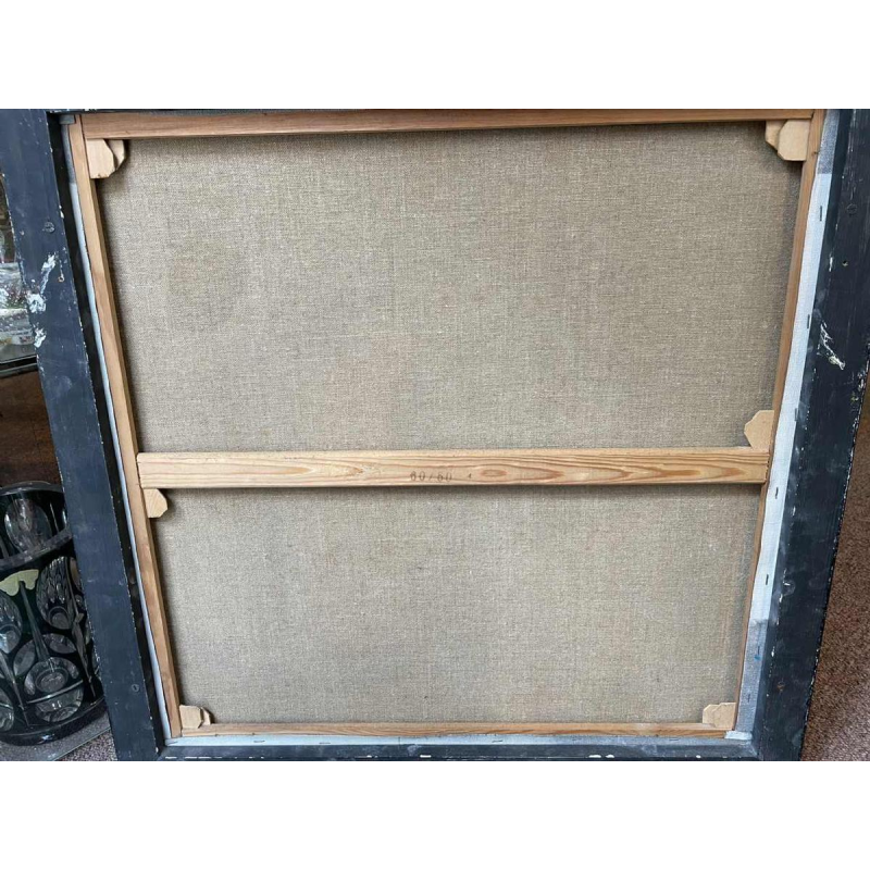 André SPRUMONT « abstraction » hst 60x60 cm