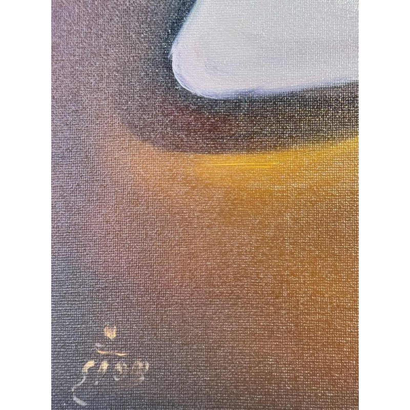 SIOB "the clown" painting oil on canvas