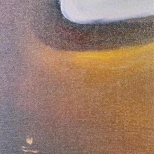 SIOB "de clown" schilderij olie op doek