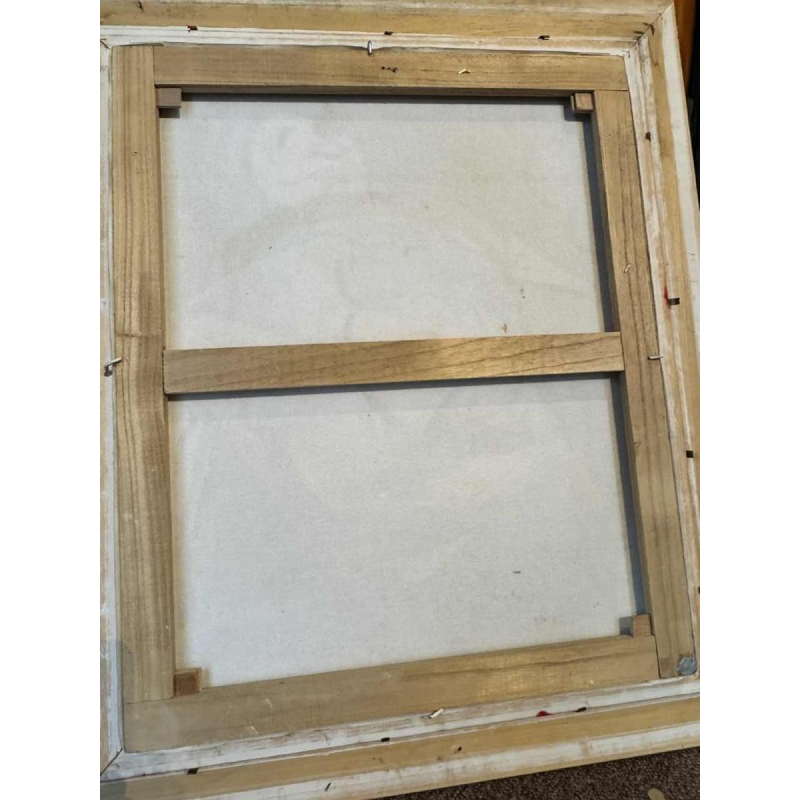 SIOB "de clown" schilderij olie op doek