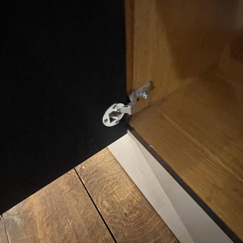 De Coene Frères, Vintage Op'Art Brutalist Sideboard, Black Oak Aluminum 1970